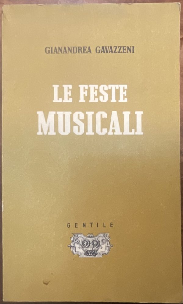 Le feste musicali