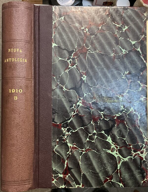 Nuova Antologia di lettere, scienze ed arti. Quinta serie: maggio-giugno 1910. Volume CXLVII - della raccolta CCXXXI - immagine 2